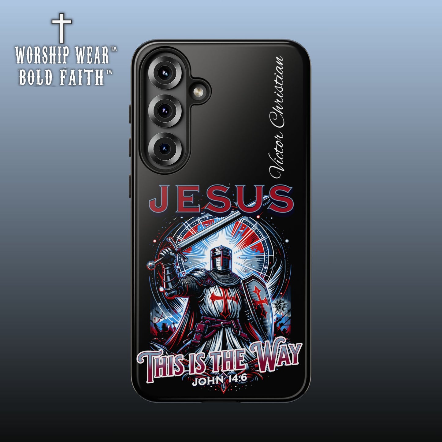 Jesus This is the Way— Personalized Phone Case