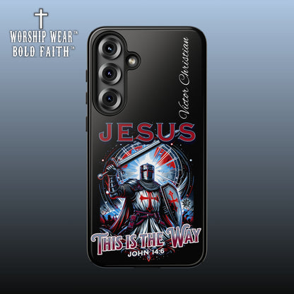 Jesus This is the Way— Personalized Phone Case