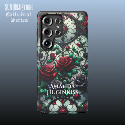 Cathedral Dawn Roses - Personalized Phone Case