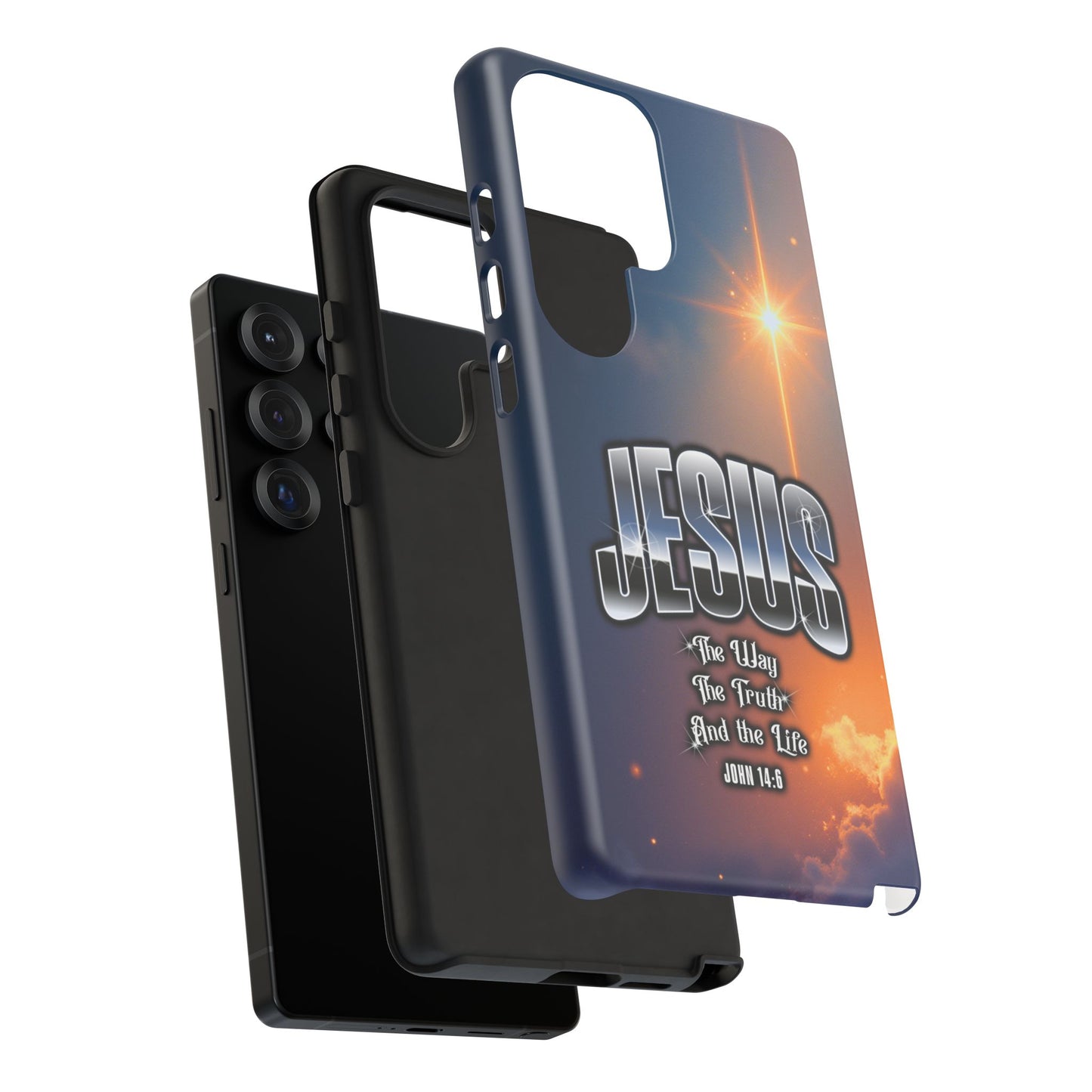 JESUS — The Way, The Truth, The Life — Radiant Sunrise Edition Phone Case