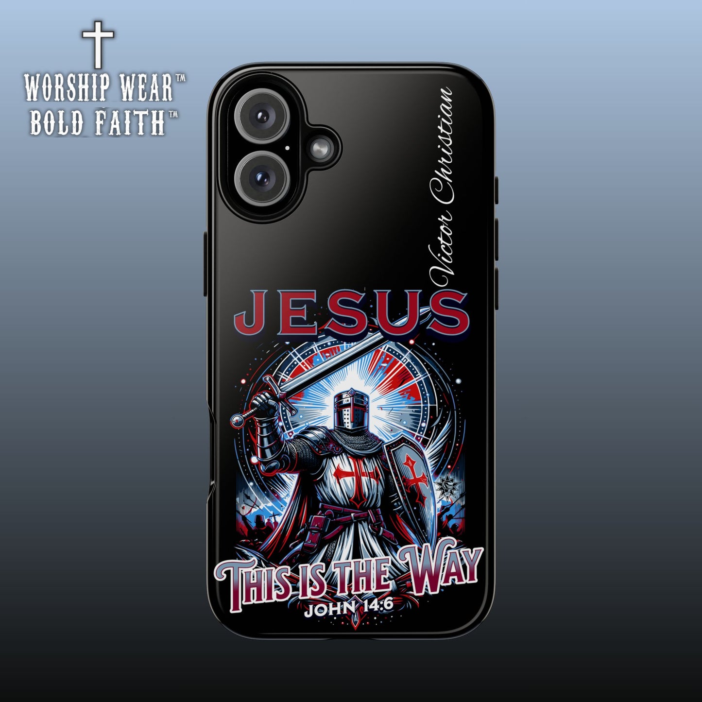 Jesus This is the Way— Personalized Phone Case