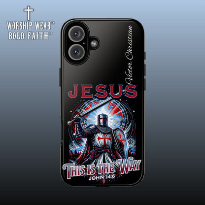 Jesus This is the Way— Personalized Phone Case