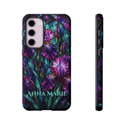 Cathedral Iris - Personalized Phone Case