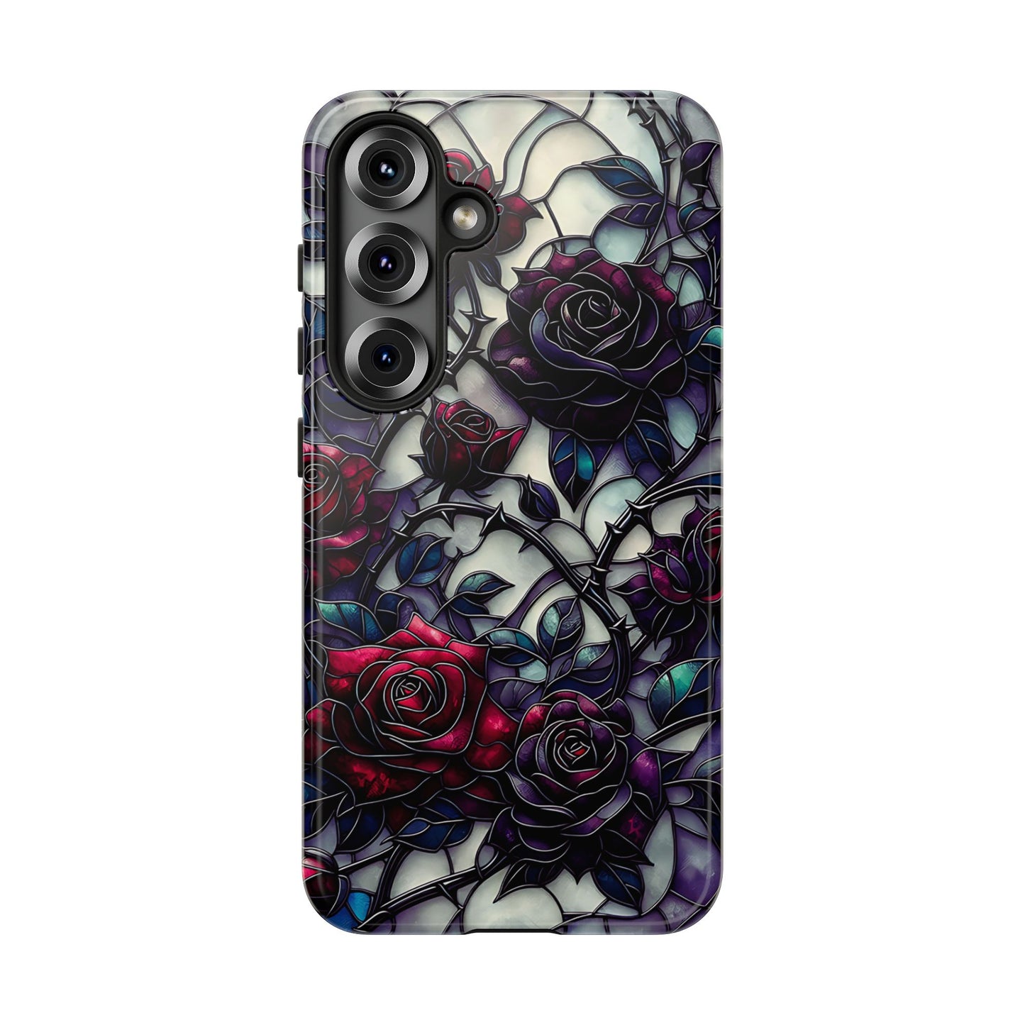 Cathedral Night Roses – Phone Case