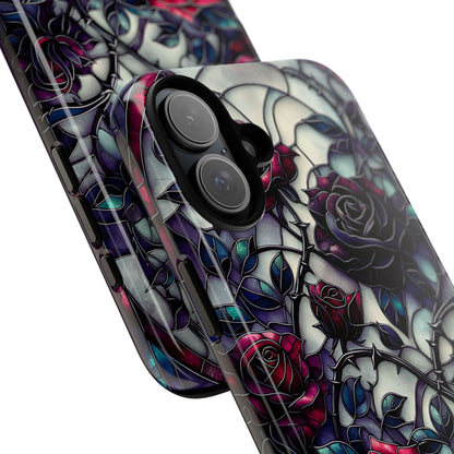 Cathedral Night Roses - Personalized Phone Case