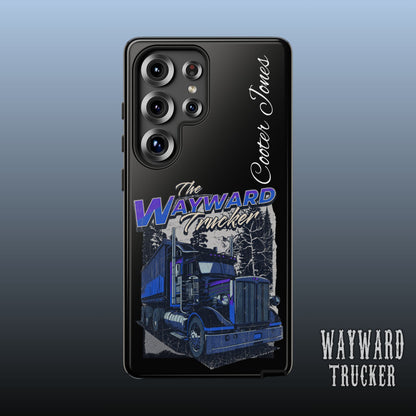 The Wayward Trucker™ Midnight Blue Edition— Personalized Phone Case