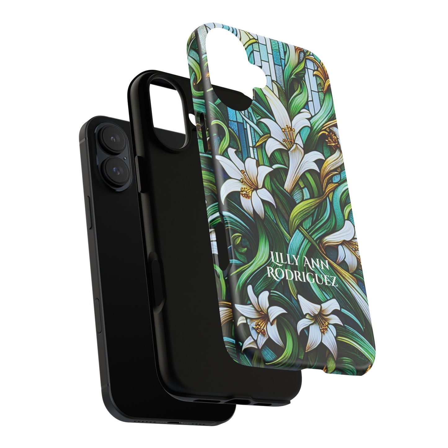 Cathedral Lilies - Personalized Phone Case