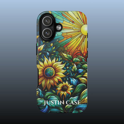 Cathedral Sunflowers - Personalized Phone Case