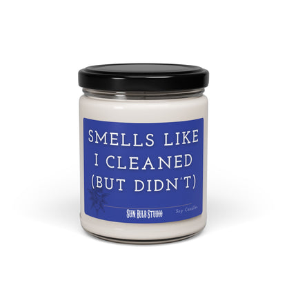 Smells Like I Cleaned 9oz Soy Candle