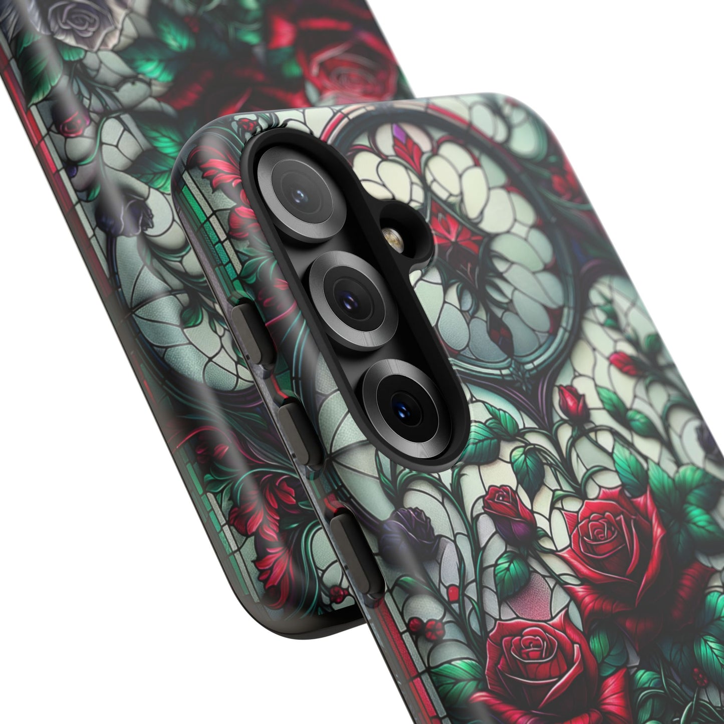 Cathedral Dawn Roses - Personalized Phone Case