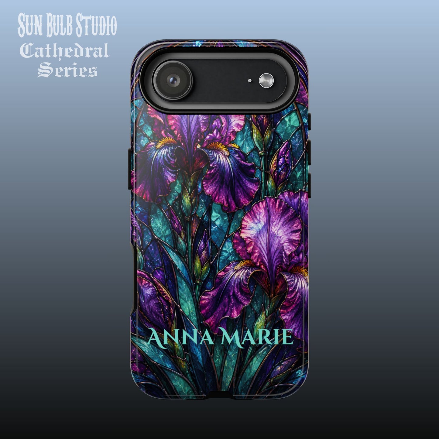Cathedral Iris - Personalized Phone Case