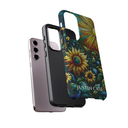 Cathedral Sunflowers - Personalized Phone Case