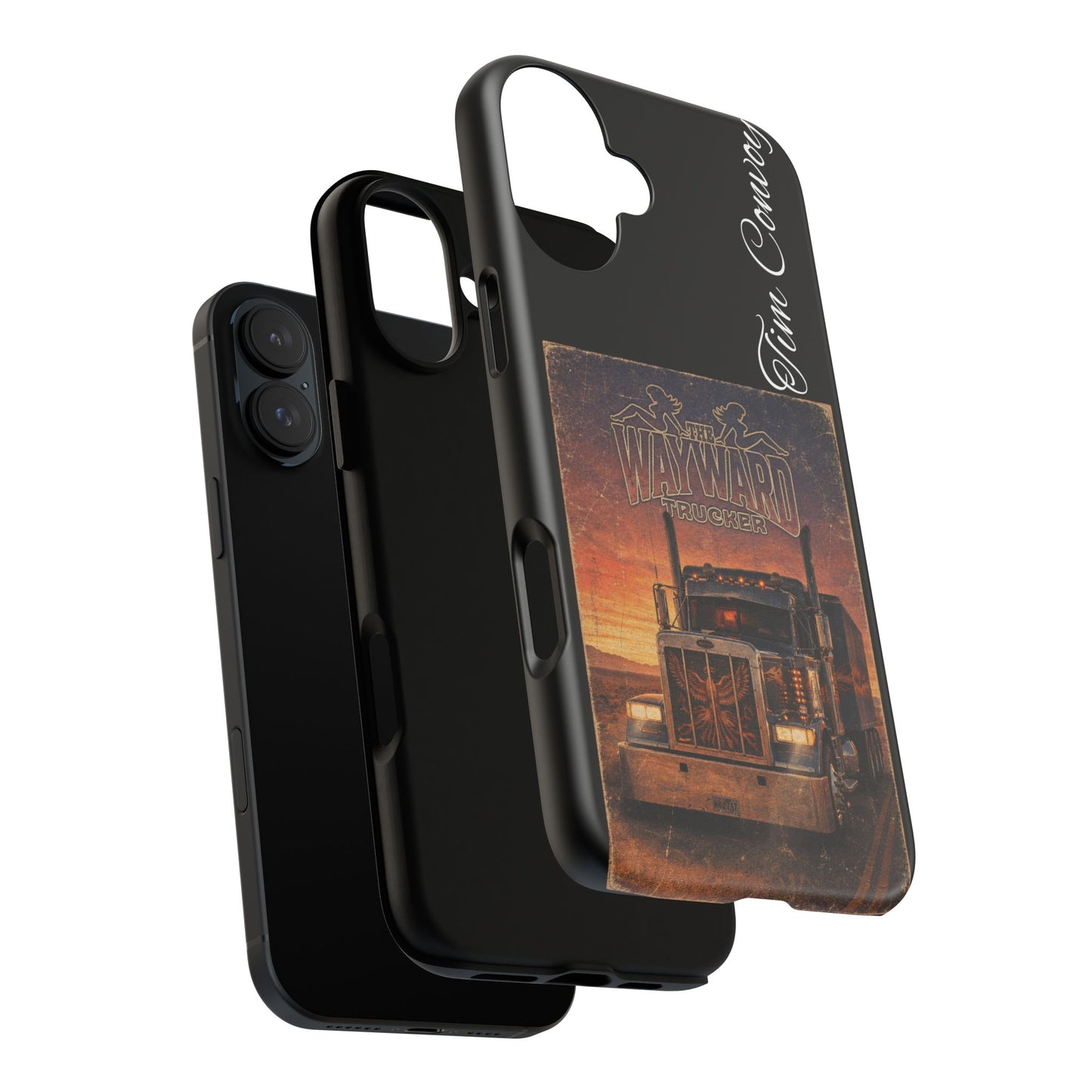 The Wayward Trucker™ Vintage Edition— Personalized Phone Case