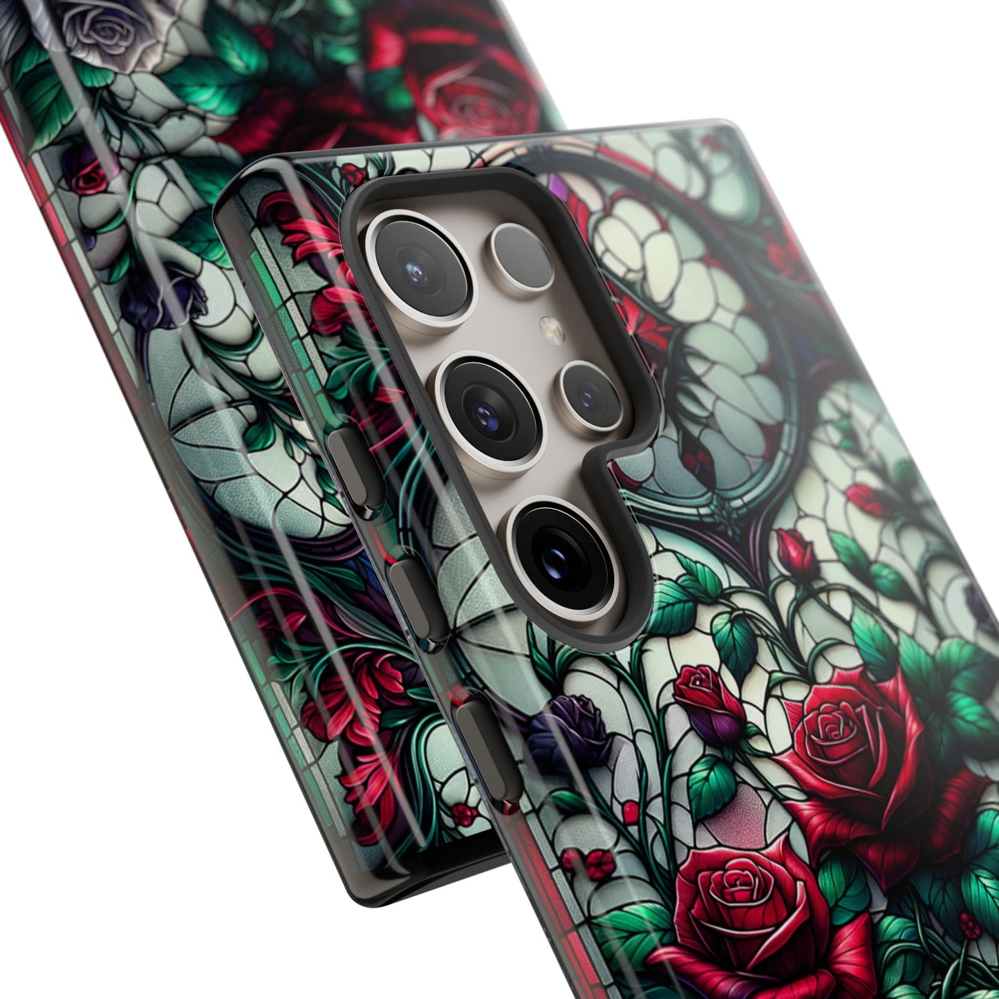 Cathedral Dawn Roses - Personalized Phone Case