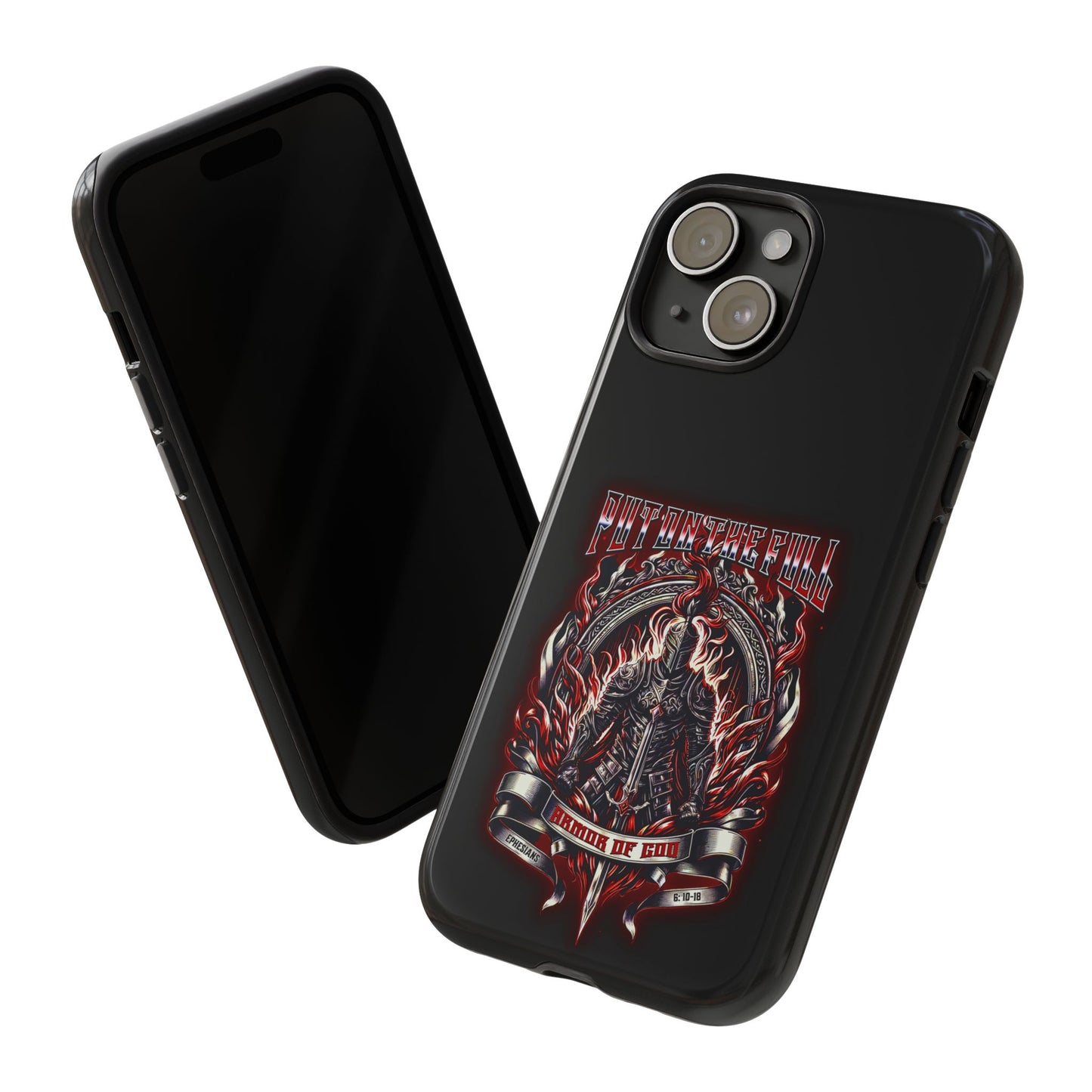 Armor of God Phone Case – Christian Warrior Design | Worship Wear Collection