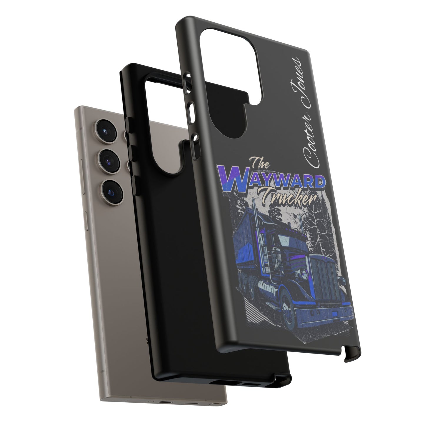 The Wayward Trucker™ Midnight Blue Edition— Personalized Phone Case