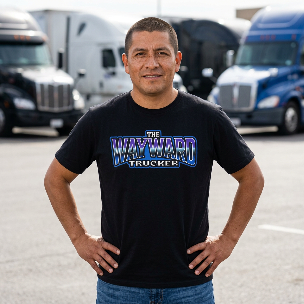 The Wayward Trucker™ Highway Legend Tee | Classic Trucker Graphic T-Shirt