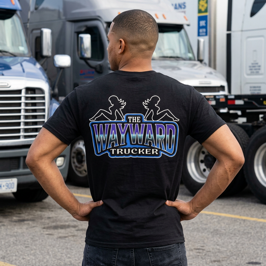 The Wayward Trucker™ Highway Legend Tee | Classic Trucker Graphic T-Shirt