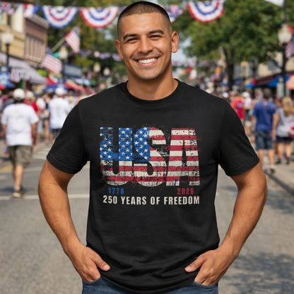 USA – 250 Years of Freedom Tee