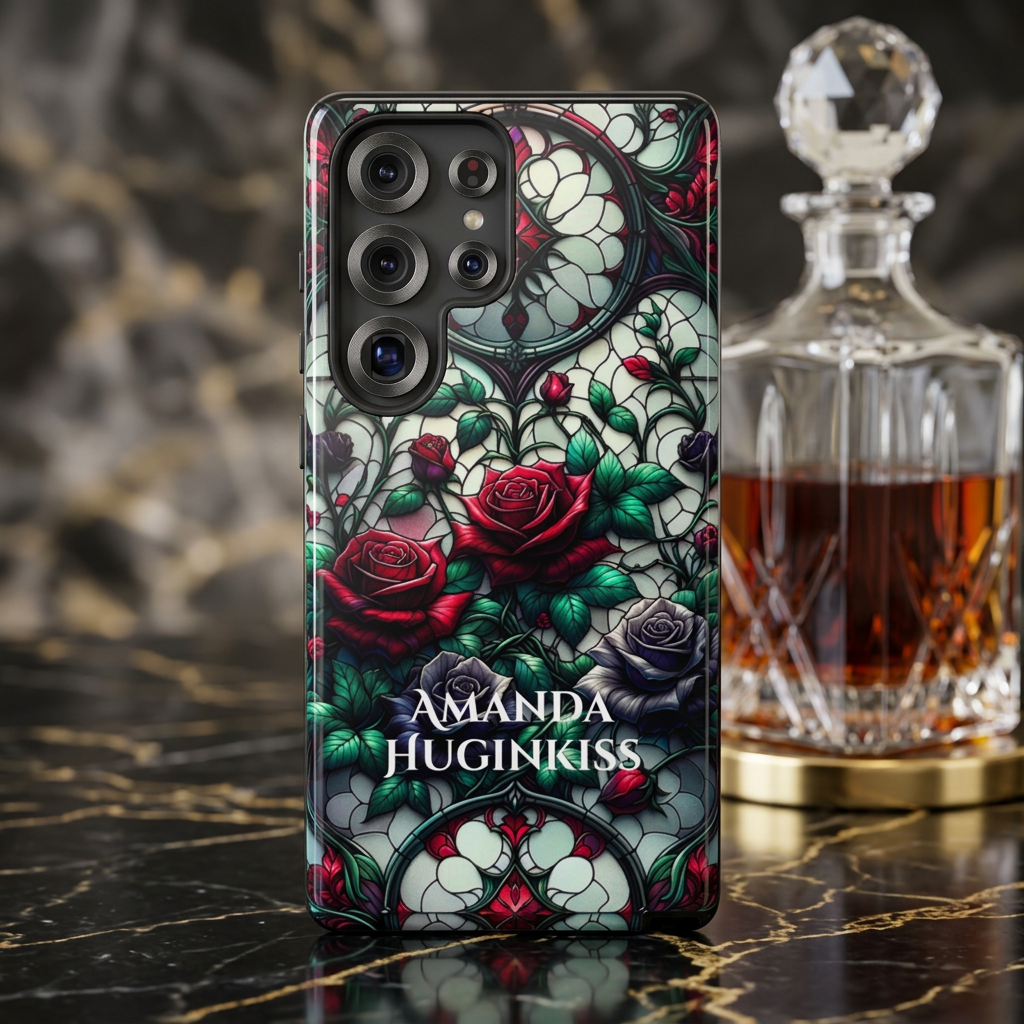Cathedral Dawn Roses - Personalized Phone Case