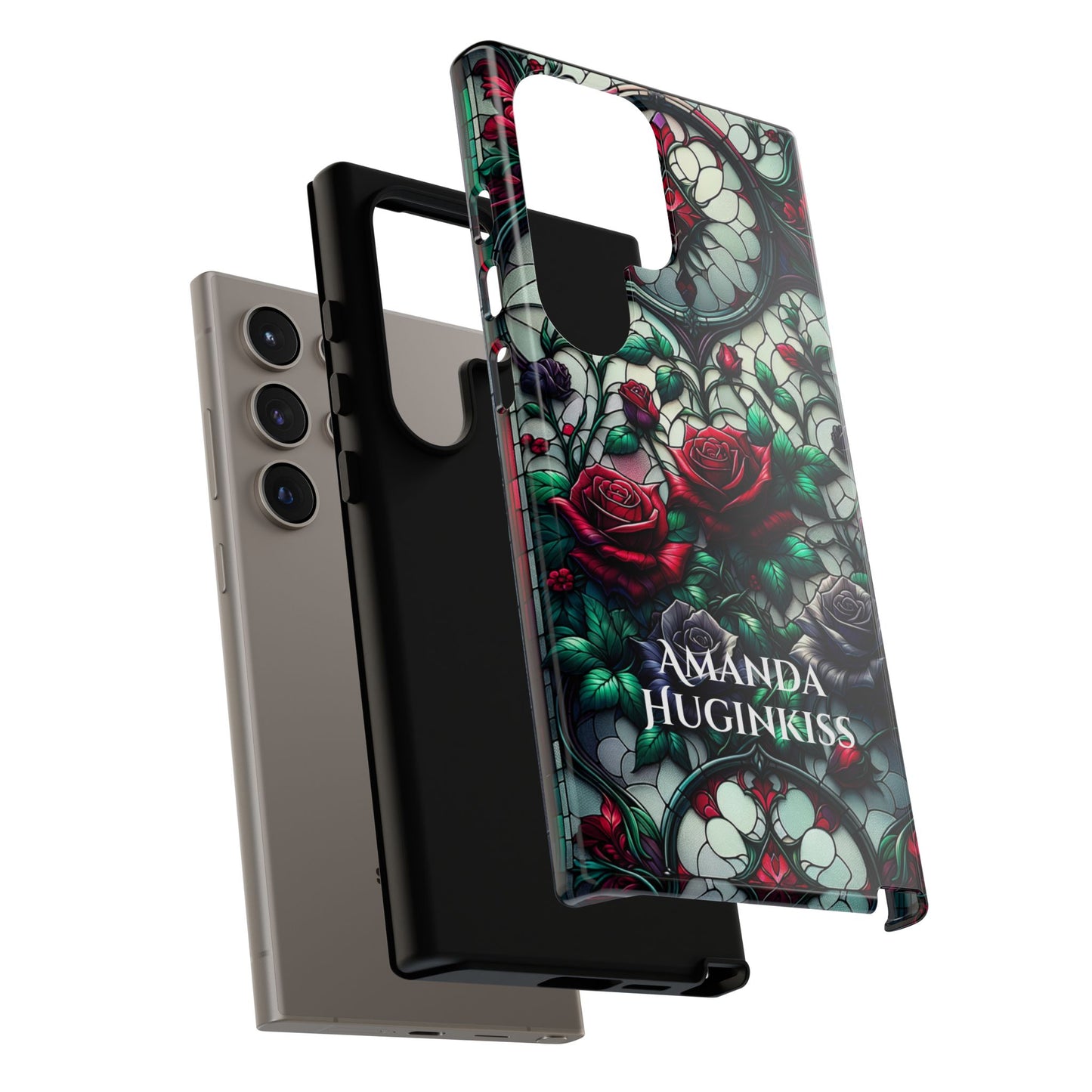 Cathedral Dawn Roses - Personalized Phone Case