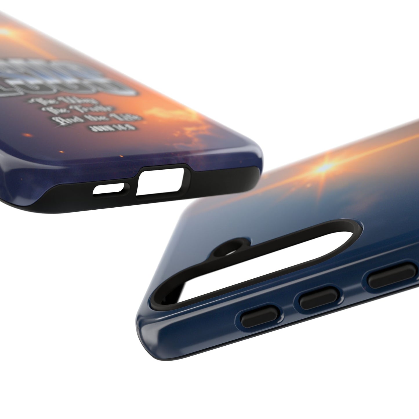 JESUS — The Way, The Truth, The Life — Radiant Sunrise Edition Phone Case