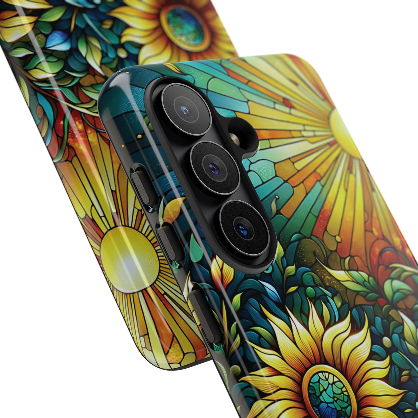Cathedral Sunflowers - Personalized Phone Case
