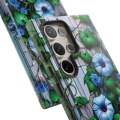 Cathedral Morning Glories - Personalized Phone Case