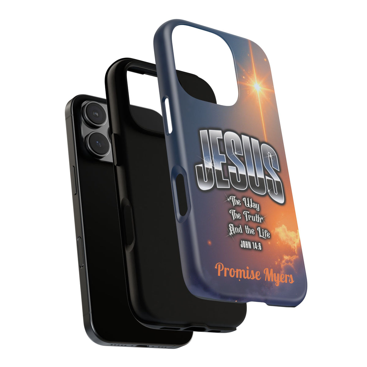 Jesus — The Way, The Truth & The Life — Personalized Phone Case