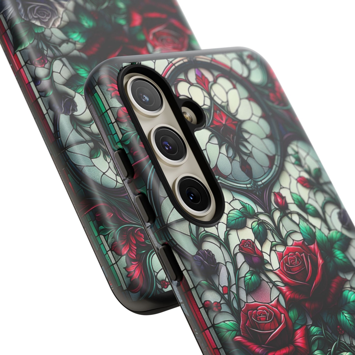 Cathedral Dawn Roses - Personalized Phone Case