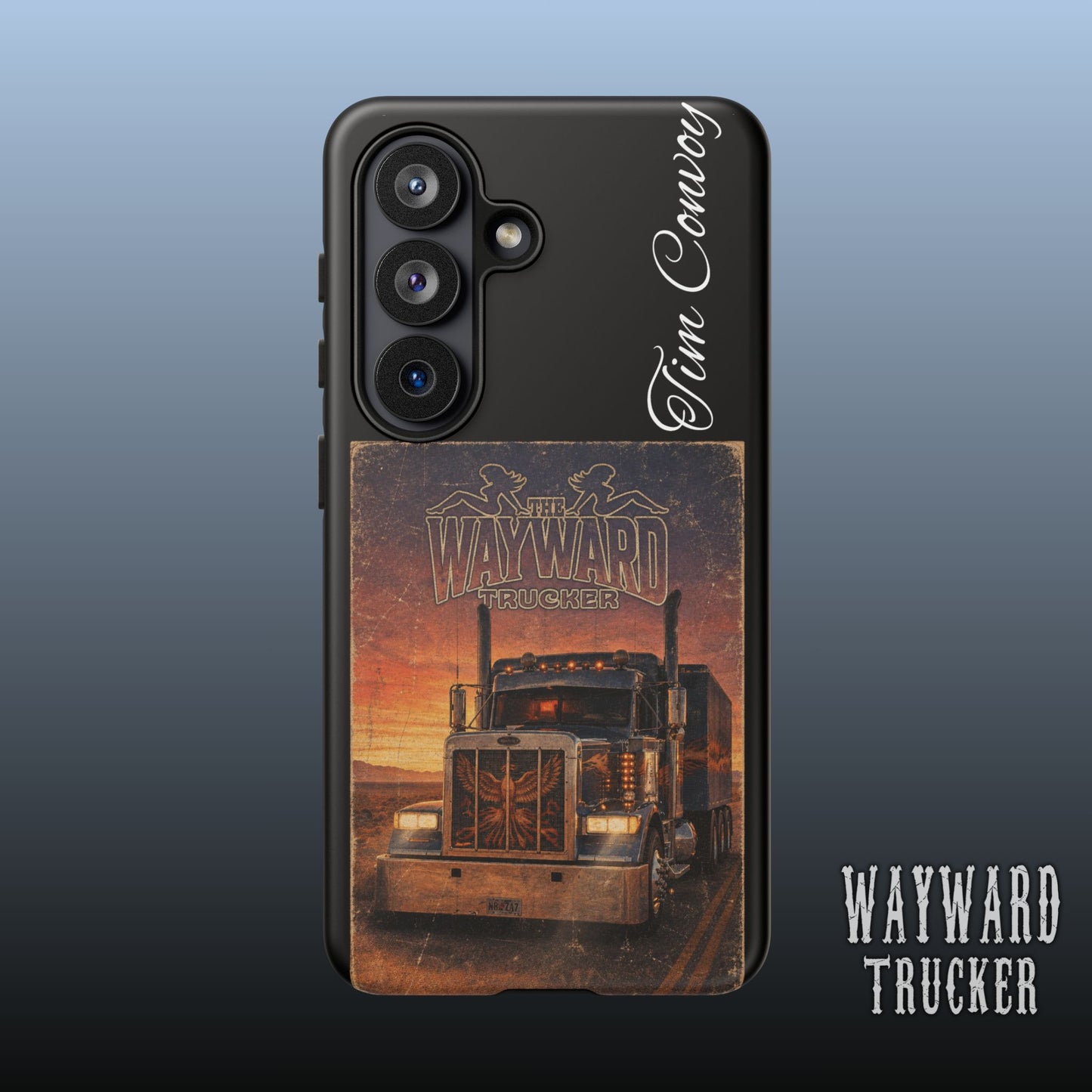 The Wayward Trucker™ Vintage Edition— Personalized Phone Case