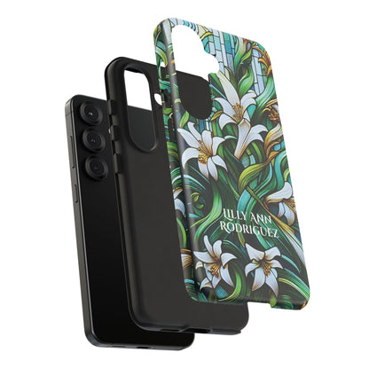 Cathedral Lilies - Personalized Phone Case