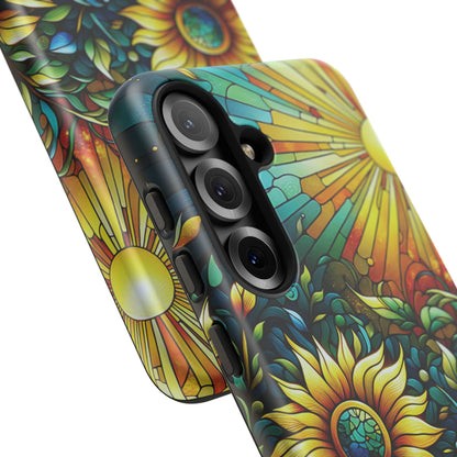 Cathedral Sunflowers - Personalized Phone Case