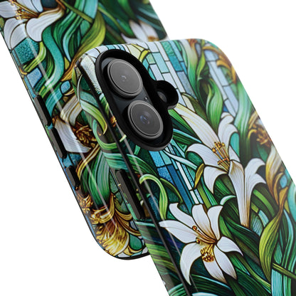 Cathedral Lilies - Personalized Phone Case