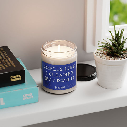 Smells Like I Cleaned 9oz Soy Candle