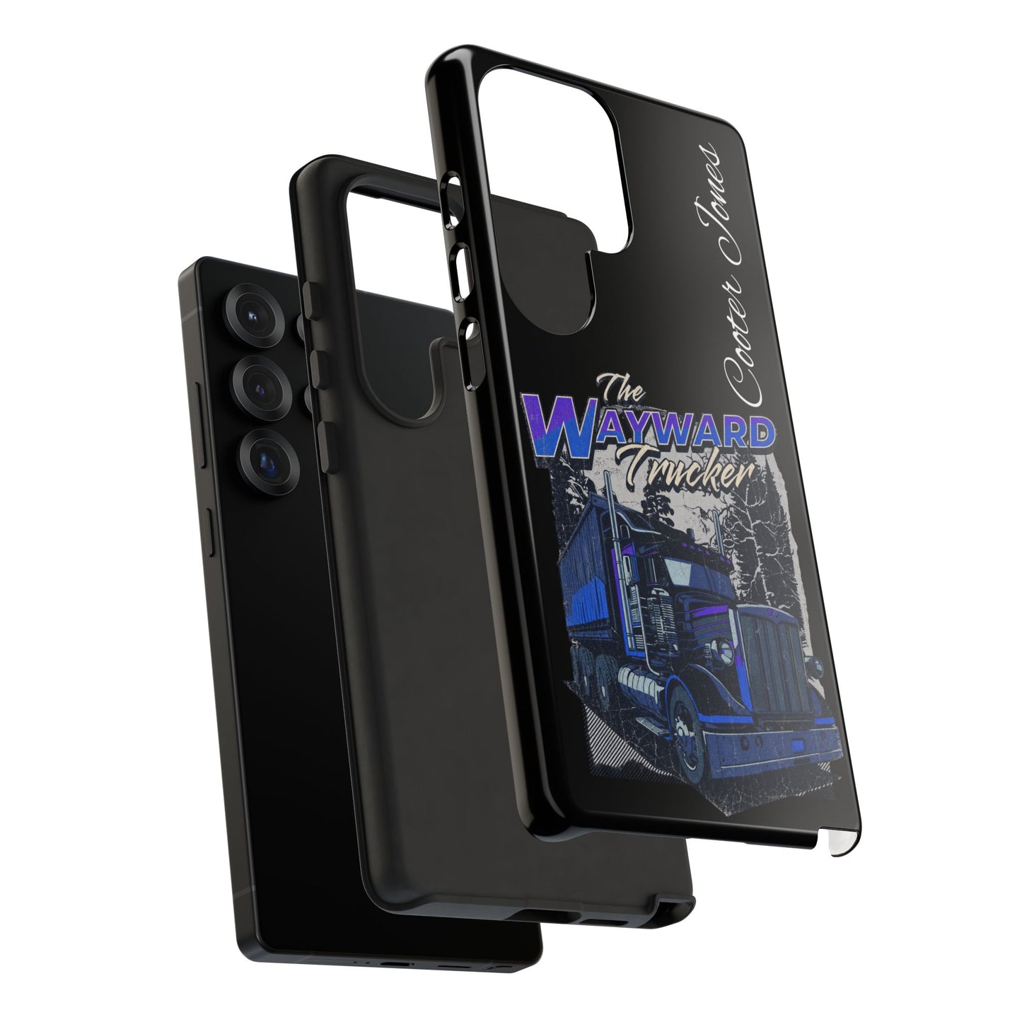The Wayward Trucker™ Midnight Blue Edition— Personalized Phone Case