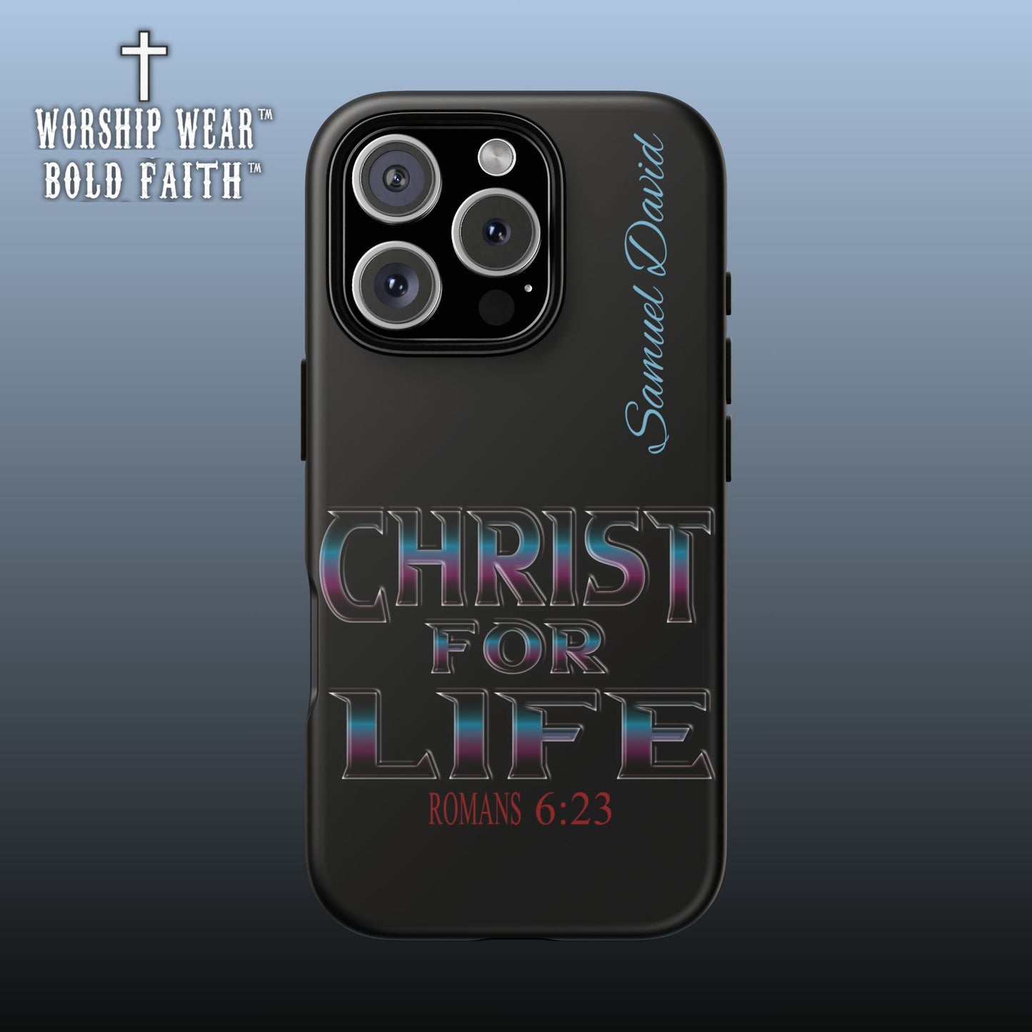 Christ for Life— Personalized Phone Case