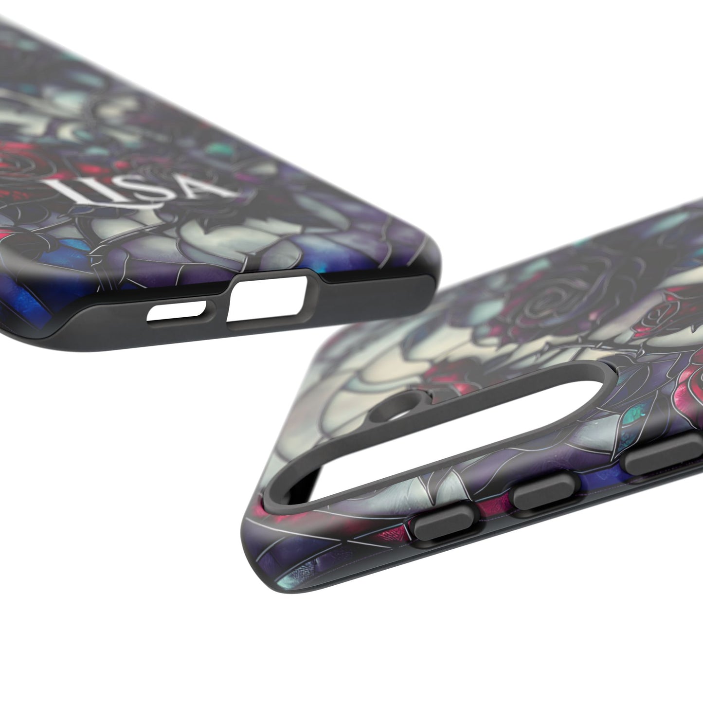 Cathedral Night Roses - Personalized Phone Case