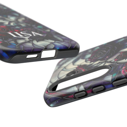 Cathedral Night Roses - Personalized Phone Case