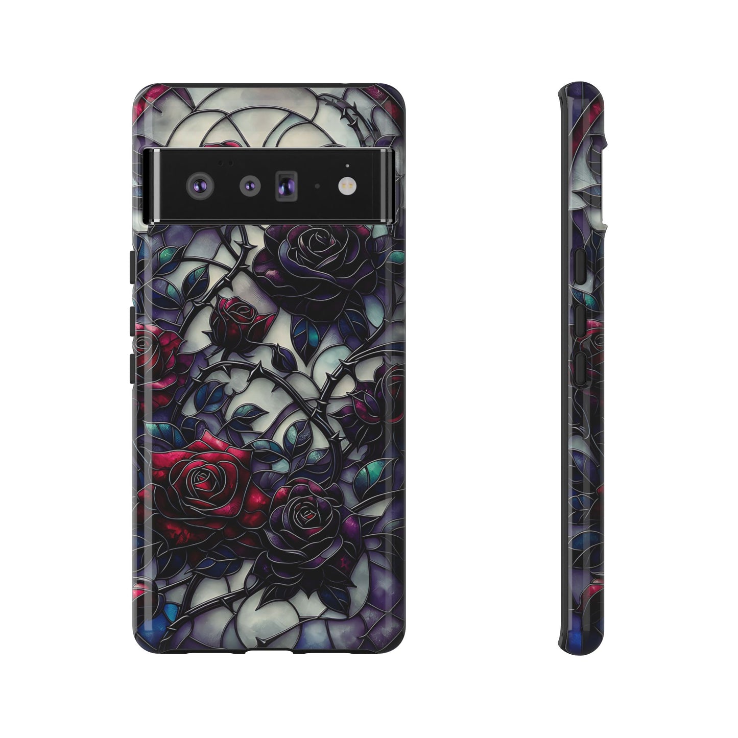 Cathedral Night Roses – Phone Case
