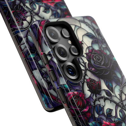 Cathedral Night Roses - Personalized Phone Case