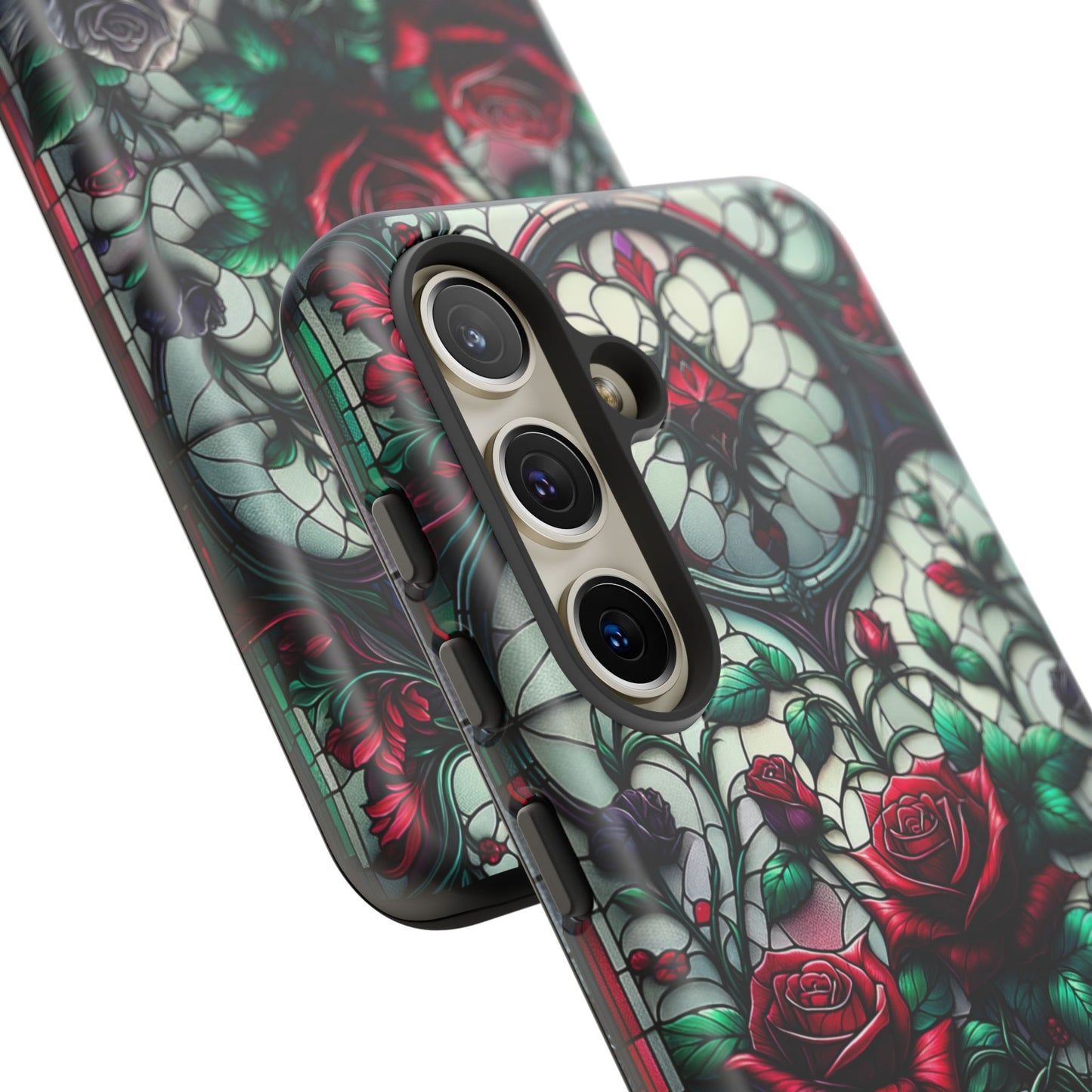 Cathedral Dawn Roses - Personalized Phone Case