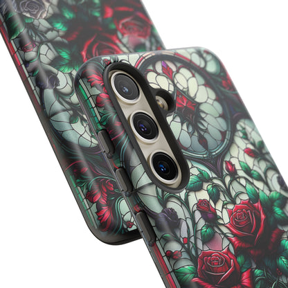 Cathedral Dawn Roses - Personalized Phone Case