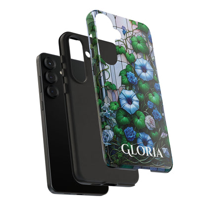 Cathedral Morning Glories - Personalized Phone Case