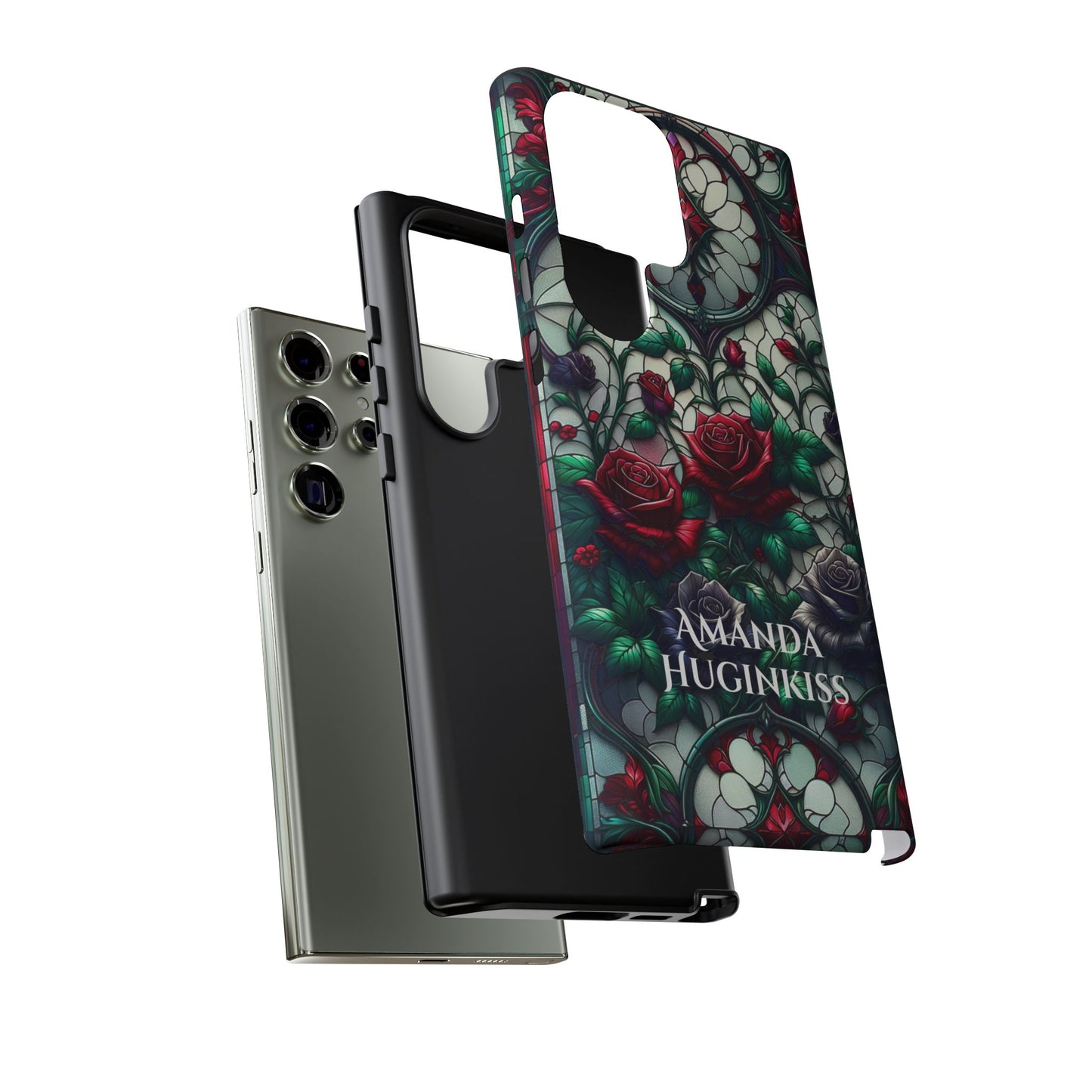 Cathedral Dawn Roses - Personalized Phone Case
