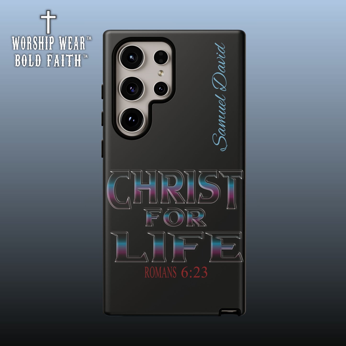 Christ for Life— Personalized Phone Case