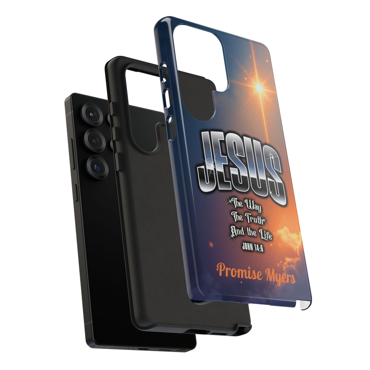 Jesus — The Way, The Truth & The Life — Personalized Phone Case