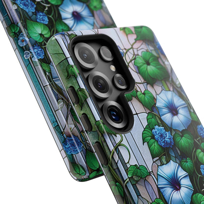 Cathedral Morning Glories - Personalized Phone Case