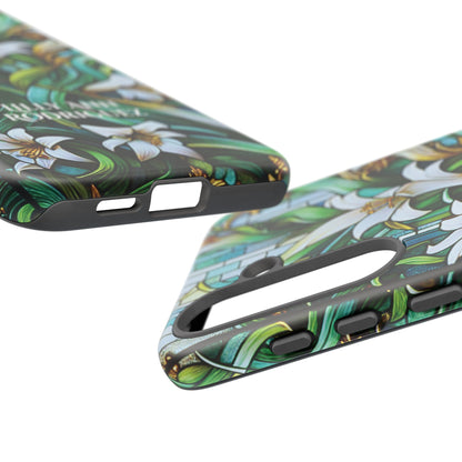Cathedral Lilies - Personalized Phone Case