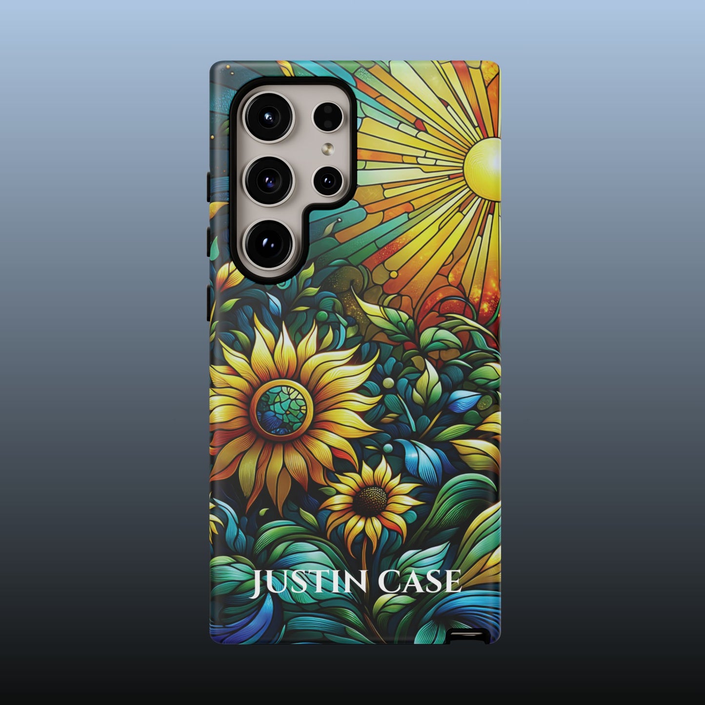Cathedral Sunflowers - Personalized Phone Case